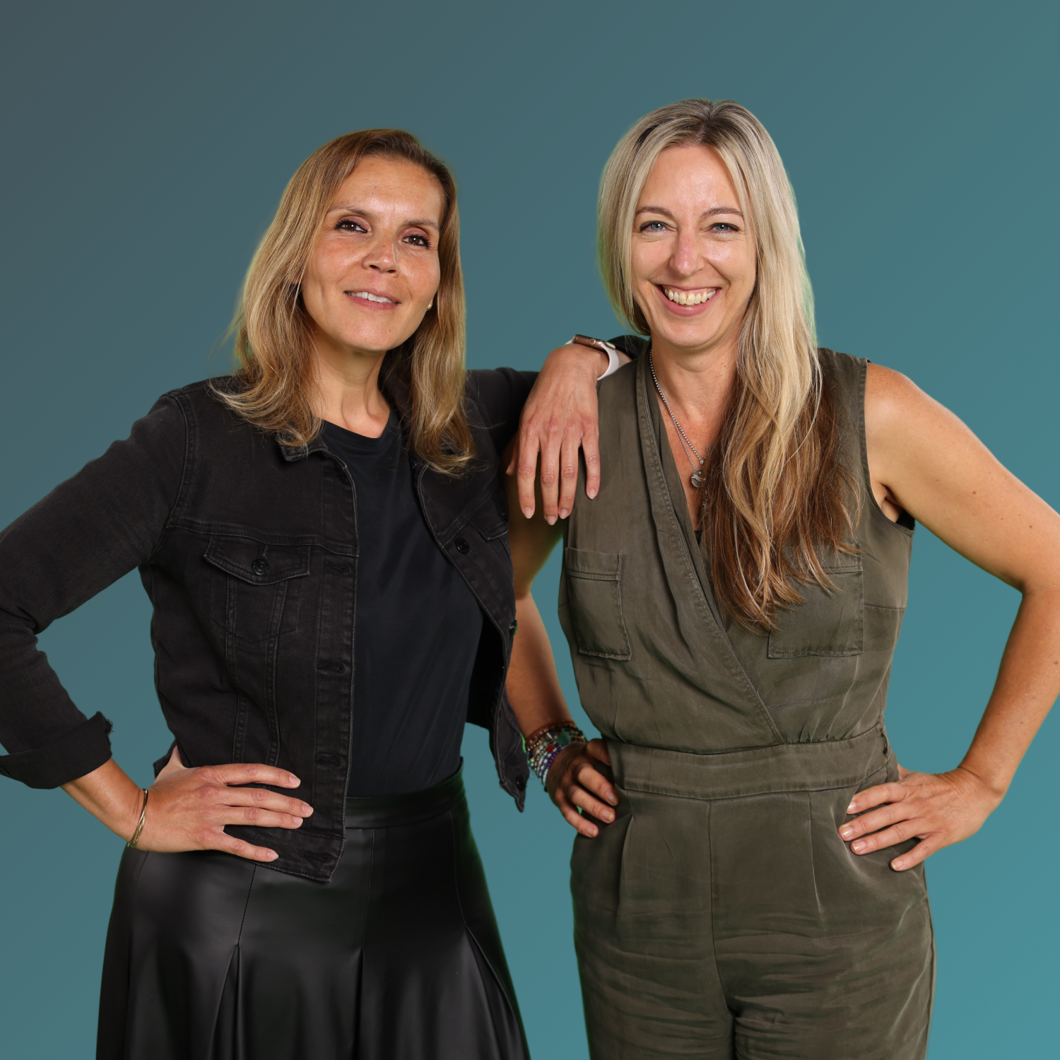 Zerrin Börcek und Jeanette Bouffier, die Gründerinnen von Teresa.AI